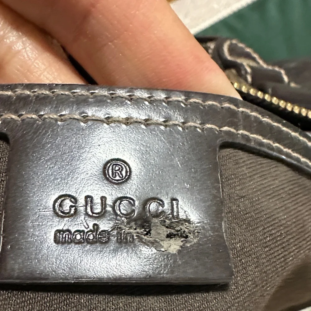 Gucci Dark Brown Vintage Monogram Boston Bag - Picture 4 of 5